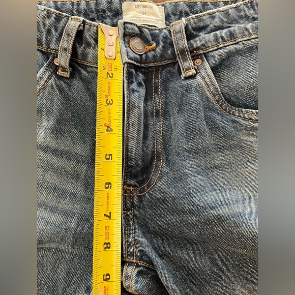 Women’s Cotton On low rise straight leg medium wash denim jean. Size 24 - Picture 7 of 13